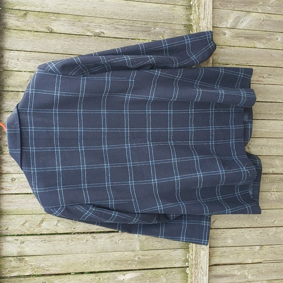 Blue Plaid Blazer - Picture 2 of 2